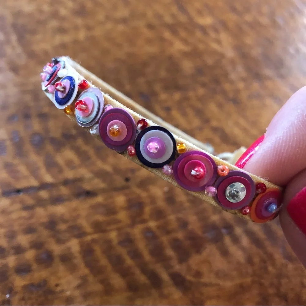 ☀️Pink & Purple Beaded Bracelet - OS